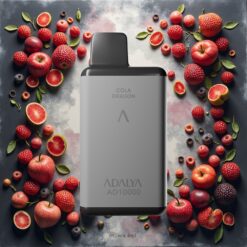 Adalya AD 10000 Puffs Engangsdamper Romgrå 14 ml