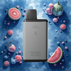Adalya AD 10000 Puffs Engangsvape Blå Melon, 14 ml e-væske, 2 % nikotin