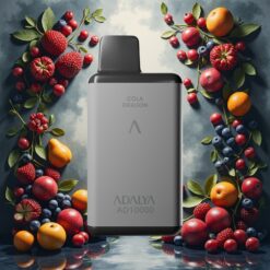 Adalya AD 10000 Puffs Engangsvape - Romgrå, 14 ml