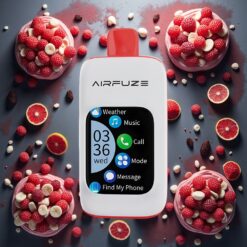 AirFuze Smart 30000 Puffs Disposable Pod – 5% nikotin, Type-C lading