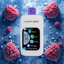 AirFuze Smart 30000 Puffs Disposable Pod Blå Bringebær Is med 900mAh batteri