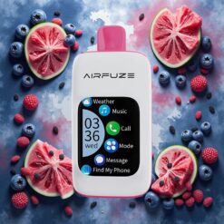 AirFuze Smart 30000 Puffs Disposable Pod Blåbær Vannmelon 900mAh