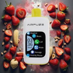 AirFuze Smart 30000 Puffs Disposable Pod Jordbær Banan 900mAh Type-C