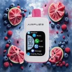 Airfuze Smart Pro 40000 Puffs Disposable Vape Blåbær Vannmelon 20ML 900mAh