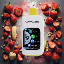 Airfuze Smart Pro 40000 Puffs Jordbær-Bananskjema 20ML 900mAh