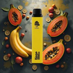 Aivono AIM BINGO 4000 Puffs Banan Papaya 10 mL 1000mAh
