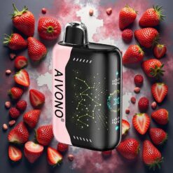 Aivono AIM BOOM 25000 Puffs Jordbær B Pop 28ml 650mAh