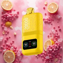 Aivono AIM MAGIC 20000 Puffs 26ml E-væske 5% Nikotin Rosa Sitron Is