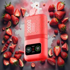 Aivono AIM MAGIC 20000 Puffs 26ml E-væske Jordbær Vannmelon Type-C-lading