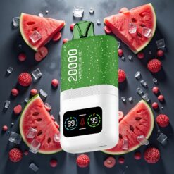 Aivono AIM MAGIC 20000 Puffs Oppblåsbar E-sigarett med 26ml E-væske og Vannmelon Is