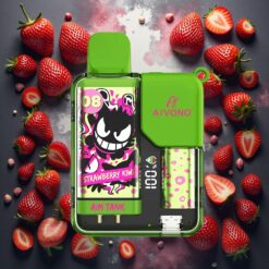 Aivono AIM-TANK 9500 Puffs 18ml Jordbær Kiwi 650mAh
