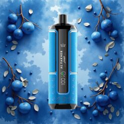 Al Fakher Crown Bar 15K Hypermax Disposable Vape Kit Blå Hav – 22ml & 600mAh