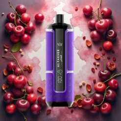 Al Fakher Crown Bar 15K Hypermax Disposable Vape Kit Kirsebær Fiesta 22ml 15 000 puffs