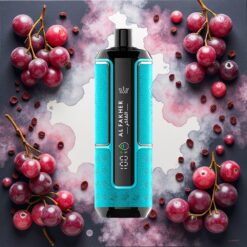 Al Fakher Crown Bar 15K Hypermax Disposable Vape Kit Solbærmynte – 22ml, 15 000 puff