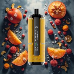 Al Fakher Crown Bar 15K Hypermax Engangs Vape Kit Mango Is 22ml & 15.000 Puff