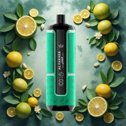 Al Fakher Crown Bar 15K Hypermax Engangs Vape Kit Sitron Mynte – 22ml & 15 000 Puffs