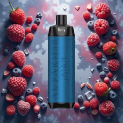 Al Fakher Crown Bar 8000 Crystal Disposable Vape Bær Is 18ml e-Liquid Kapasitet 5mg Nikotin