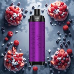 Al Fakher Crown Bar 8000 Crystal Disposable Vape Iskrystall Luscious 18ml 8000 Puffs