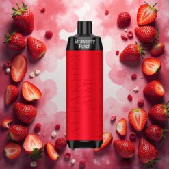 Al Fakher Crown Bar 8000 Crystal Disposable Vape Jordbærsmak 18ml/5mg