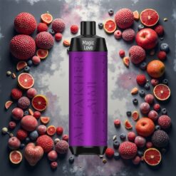 Al Fakher Crown Bar 8000 Crystal Disposable Vape Magisk Kjærlighet – 18ml e-Væske, 8000 Pust