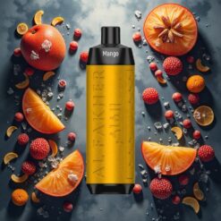 Al Fakher Crown Bar 8000 Crystal Disposable Vape Mango Is (Mango Is) – 18ml e-Liquid, 8000 Puffs