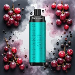 Al Fakher Crown Bar 8000 Crystal Disposable Vape Solbær Is 18ml e-Liq/5mg Nikotin