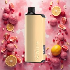 Alibarbar Ingot 9000 Puffs Engangsdamper Rosa Sitron 22ml