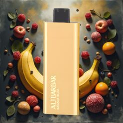 Alibarbar Pandora 7000 Puffs Engangsdamp 17 ml Bananasus
