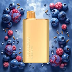 Alibarbar Rich 8000 Puffs Engangs E-sigarett Blåbæris 20ml/2000mAh
