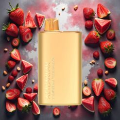 Alibarbar Rich 8000 Puffs Engangsdamp Jordbær Vannmelon 20ml/2000mAh