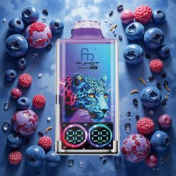 Fumot Leopard 40K Puffs Disposable Vape Blåbær på Is 5% Nicotine 700mAh
