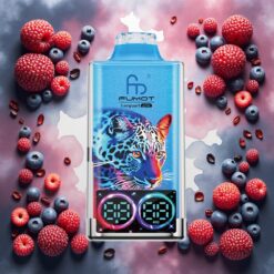 Fumot Leopard 40K Puffs Disposable Vape Blandede Bær, 5% Nikotin, 700mAh Batteri