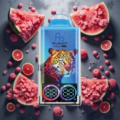 Fumot Leopard 40K Puffs Disposable Vape Vannmelon Tyggegummi, 5% Nikotin, 700mAh Batteri