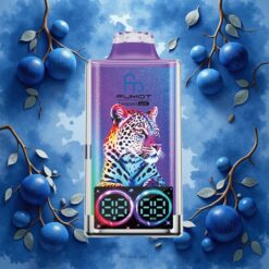 Fumot Leopard 40K Puffs Engangsdamp Type-C Lading Mr Blå 5% Nikotin