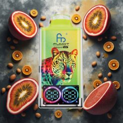 Fumot Leopard 40K Puffs Engangsdamper Kiwi Pasjonsfrukt Guava, 5% Nikotin, 700mAh Batteri