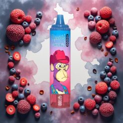 Fumot RandM Tornado 15000 Puffs 25ml Blandet Bær Mesh Coil