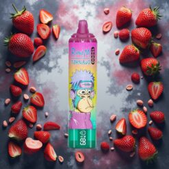 Fumot RandM Tornado 15000 Puffs 25ml Iskald Jordbær