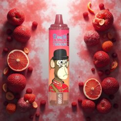 Fumot RandM Tornado 15000 Puffs 25ml Rød Energi Is