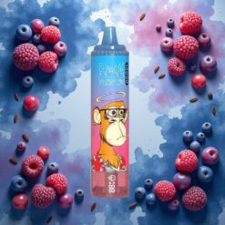 Fumot RandM Tornado 15000 Puffs Blå Bringebær 25ml