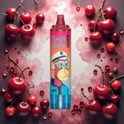 Fumot RandM Tornado 15000 Puffs Disposable Vape Kirsebær 25ml 850mAh