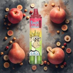 Fumot RandM Tornado 15000 Puffs Eple Fersken Pære 25ml 850mAh