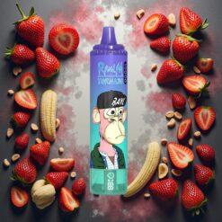 Fumot RandM Tornado 15000 Puffs Jordbær Banan 25ml 850mAh