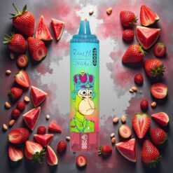 Fumot RandM Tornado 15000 Puffs Jordbær Vannmelon 25ml 850mAh