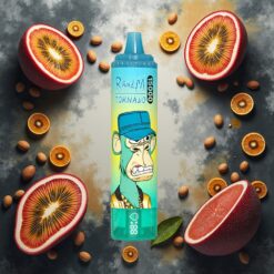 Fumot RandM Tornado 15000 Puffs Kiwi Pasjonsfrukt Guava 25ml 850mAh