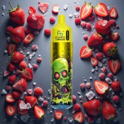 Fumot RandM Tornado 30000 Puffs Disposabel E-sigarett Jordbær Is 30mL 5%