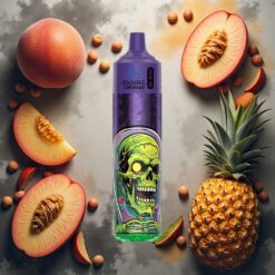 Fumot RandM Tornado 30000 Puffs Disposable Vape Fersken Mango Ananas – 30mL, 600mAh