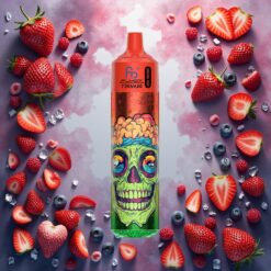 Fumot RandM Tornado 30000 Puffs Disposable Vape Jordbær Bær Is 30mL 5%