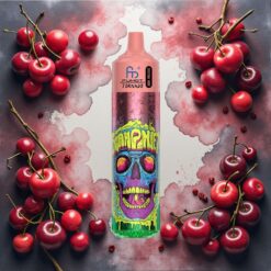 Fumot RandM Tornado 30000 Puffs Disposable Vape Triple Cherry (Triple Kirsebær) – 30mL, 600mAh