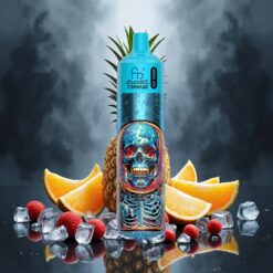 Fumot RandM Tornado 30000 Puffs Engangsdamper Ananas Is, 30mL, 600mAh