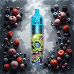 Fumot RandM Tornado 30000 Svart Is 30mL 5%